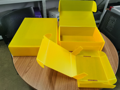 Plastic Corrugated Board PP Hollow Sheet for Advertising